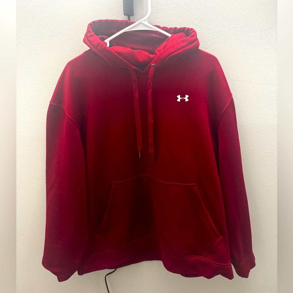 Under Armour Men’s Large Hoodie | Red